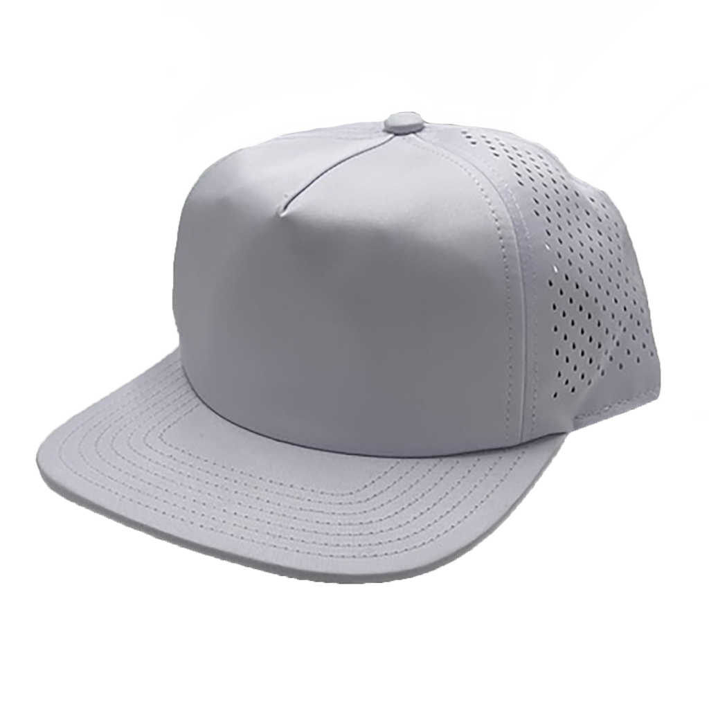 GNV-DT724FVN - 5 Panels Droplets Mesh Flat Bill