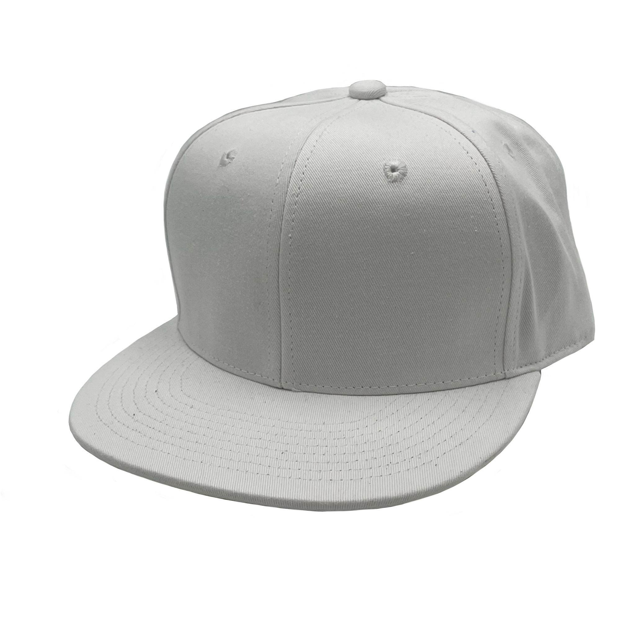 GNV-019 - 6 Panels Round Flat Bill Snapback