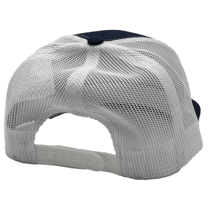 GNV-7005M - 7 Panels Mesh Flat Bill Cap