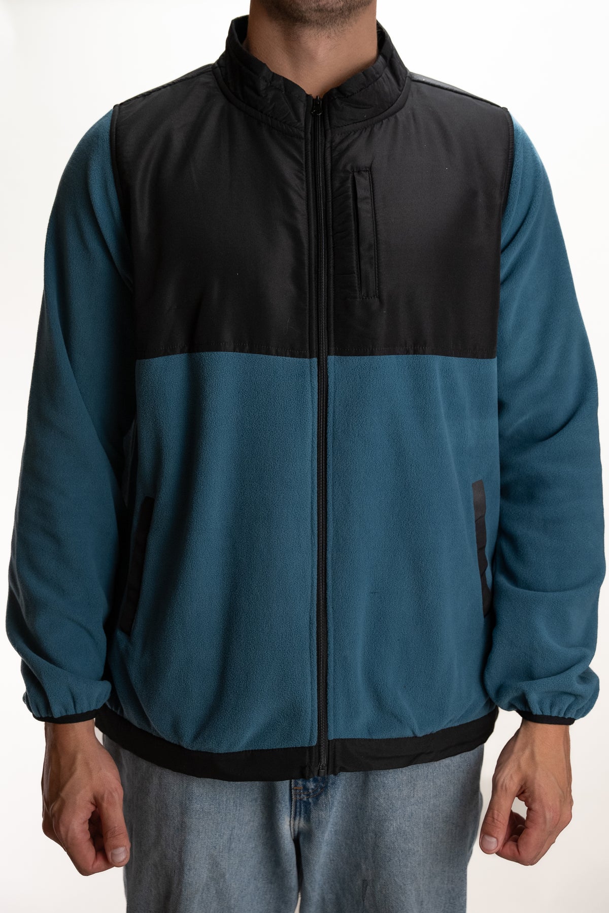 Bradley - Polar Fleece Jacket - Slate Blue
