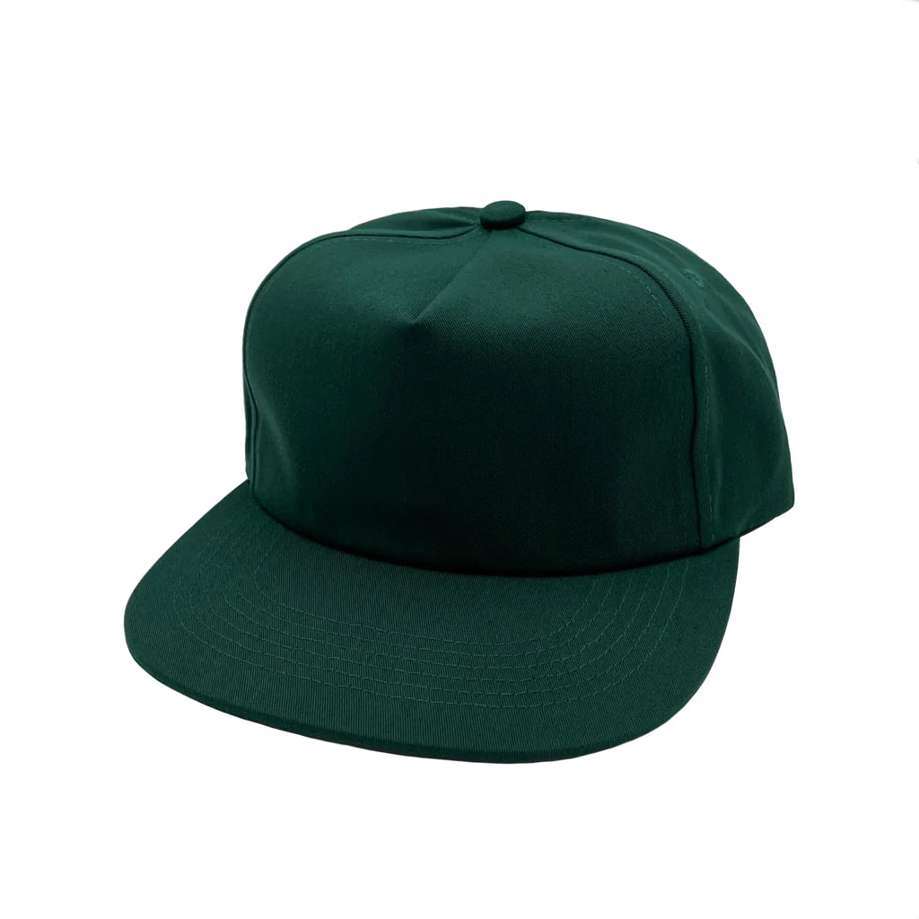 GNV-011 - CVC 5 Panels Unstructured Flat Bill Cap