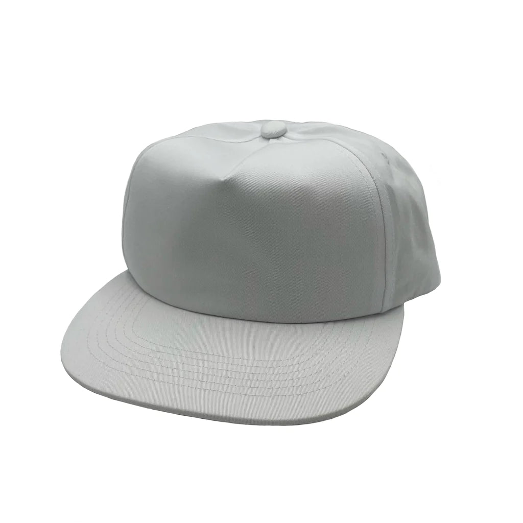 GNV-011 - CVC 5 Panels Unstructured Flat Bill Cap