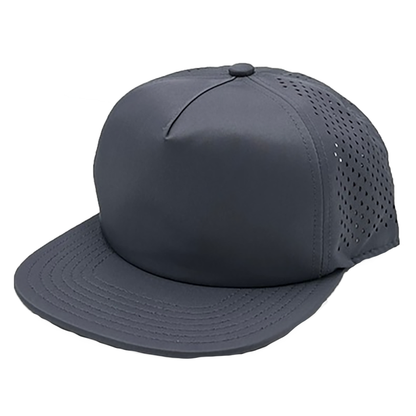 GNV-DT724FVN - 5 Panels Droplets Mesh Flat Bill