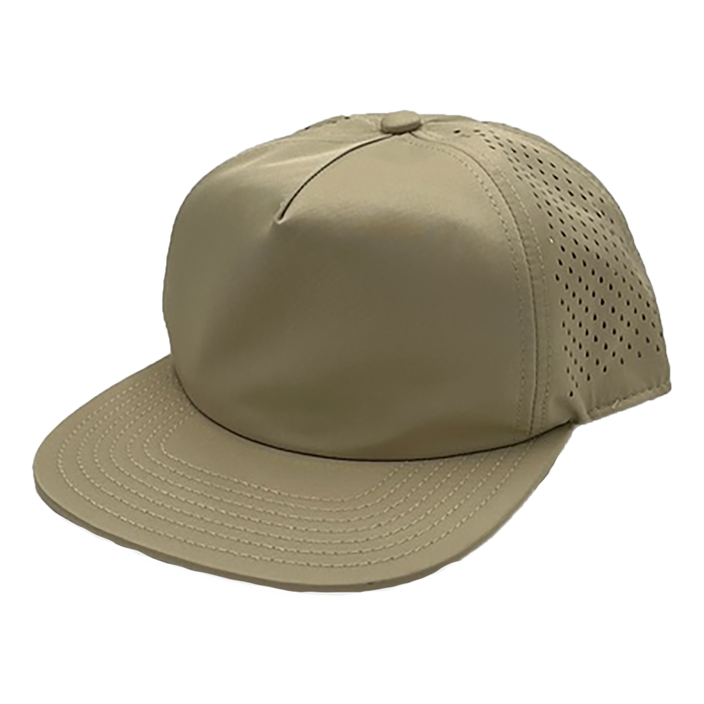 GNV-DT724FVN - 5 Panels Droplets Mesh Flat Bill