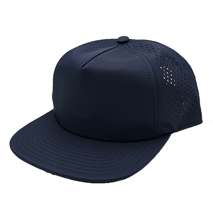 GNV-DT724FVN - 5 Panels Droplets Mesh Flat Bill