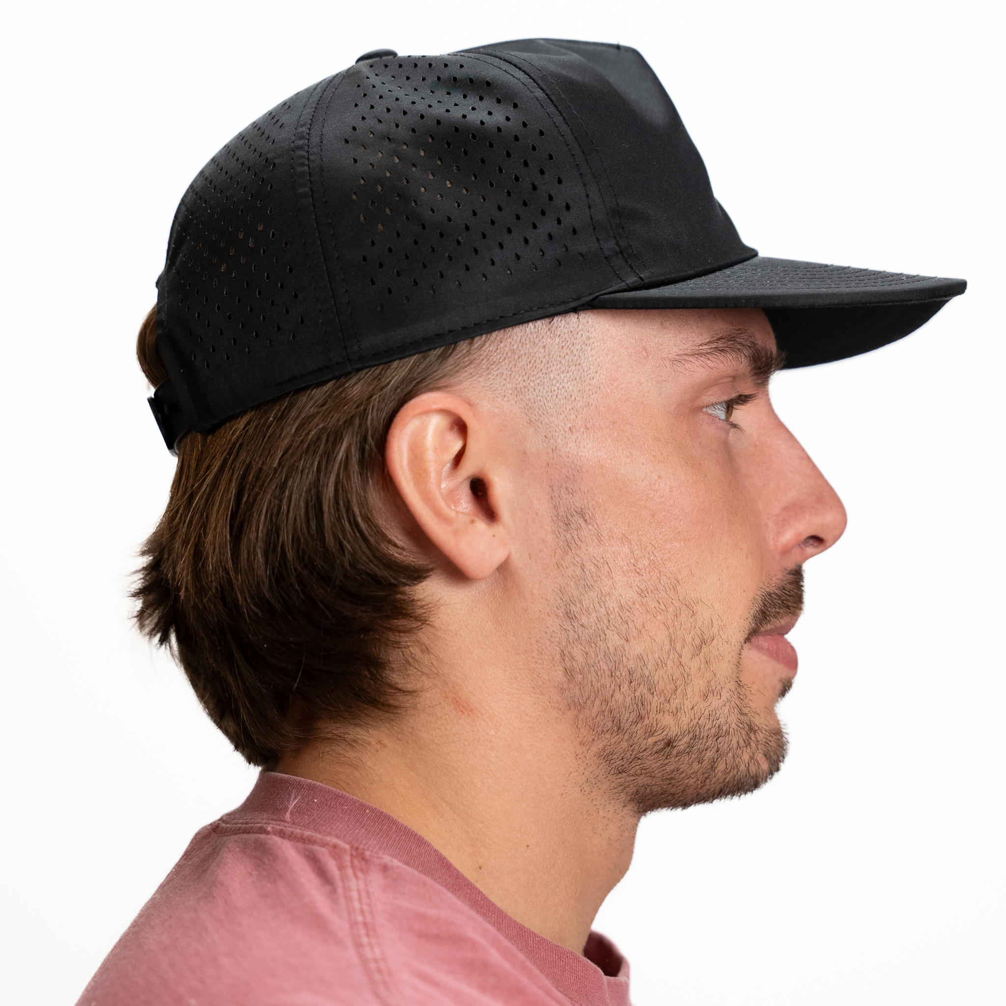 GNV-DT724FVN - 5 Panels Droplets Mesh Flat Bill