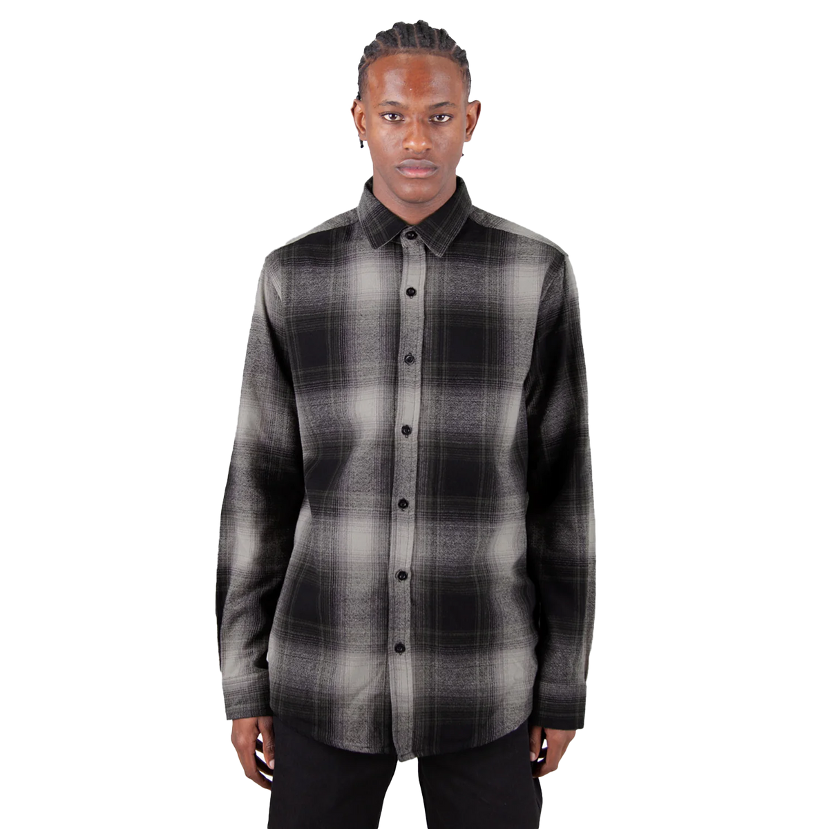 Plaid Flannel Overshirt