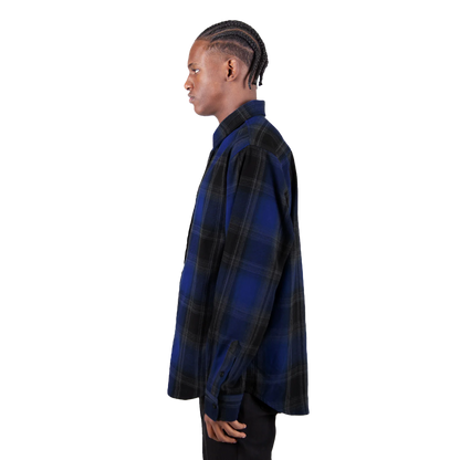Plaid Flannel Overshirt