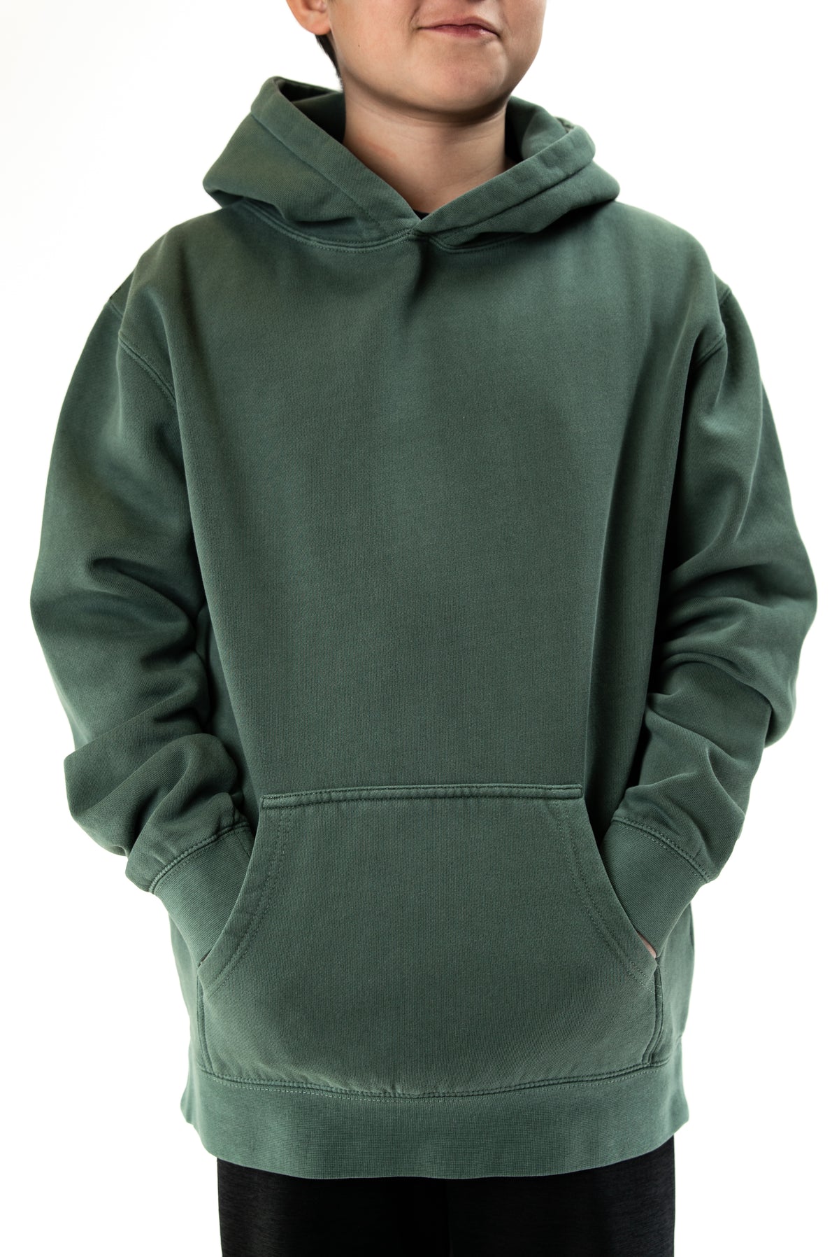 IND4001YPD - Youth Heavyweight Pigment Dye Hoodie