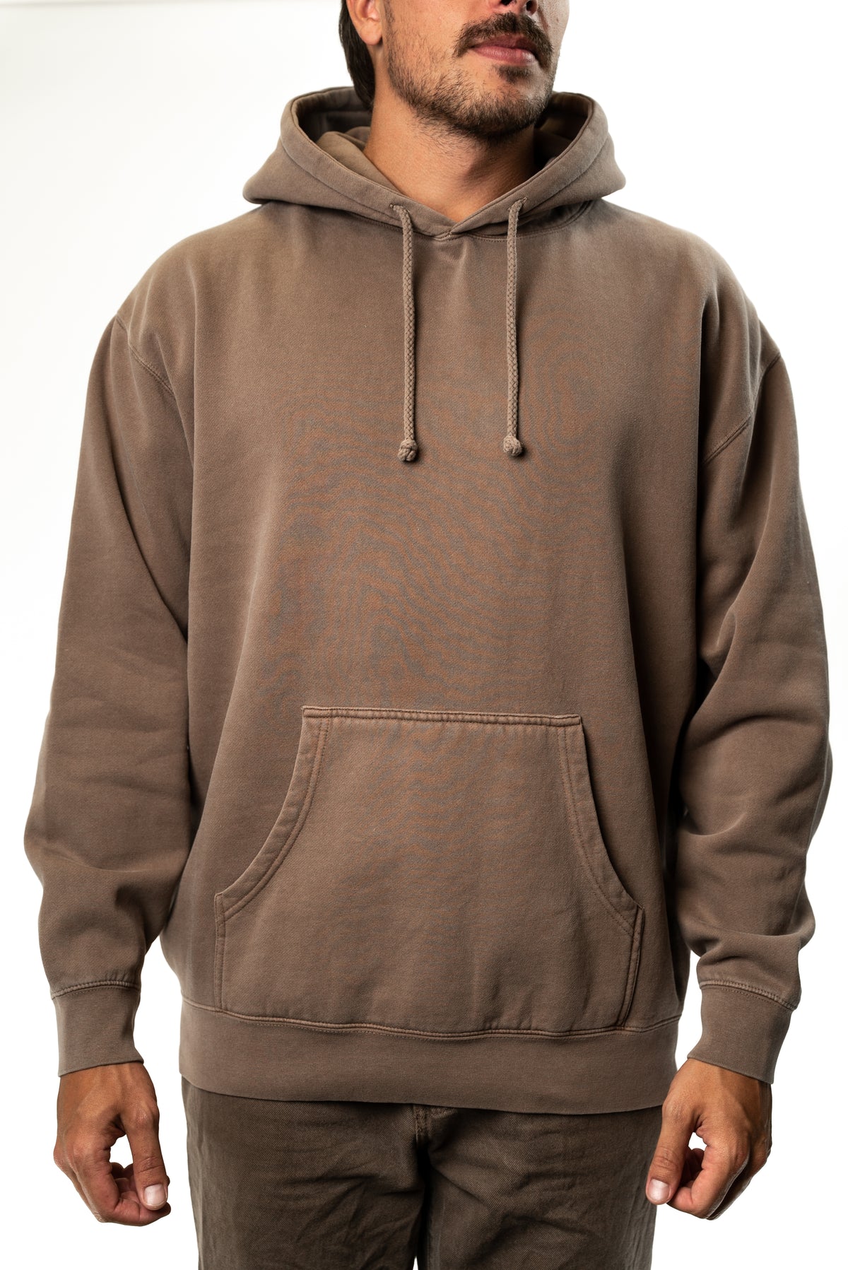 IND4000PD - Heavyweight Pigment Hooded Pullover