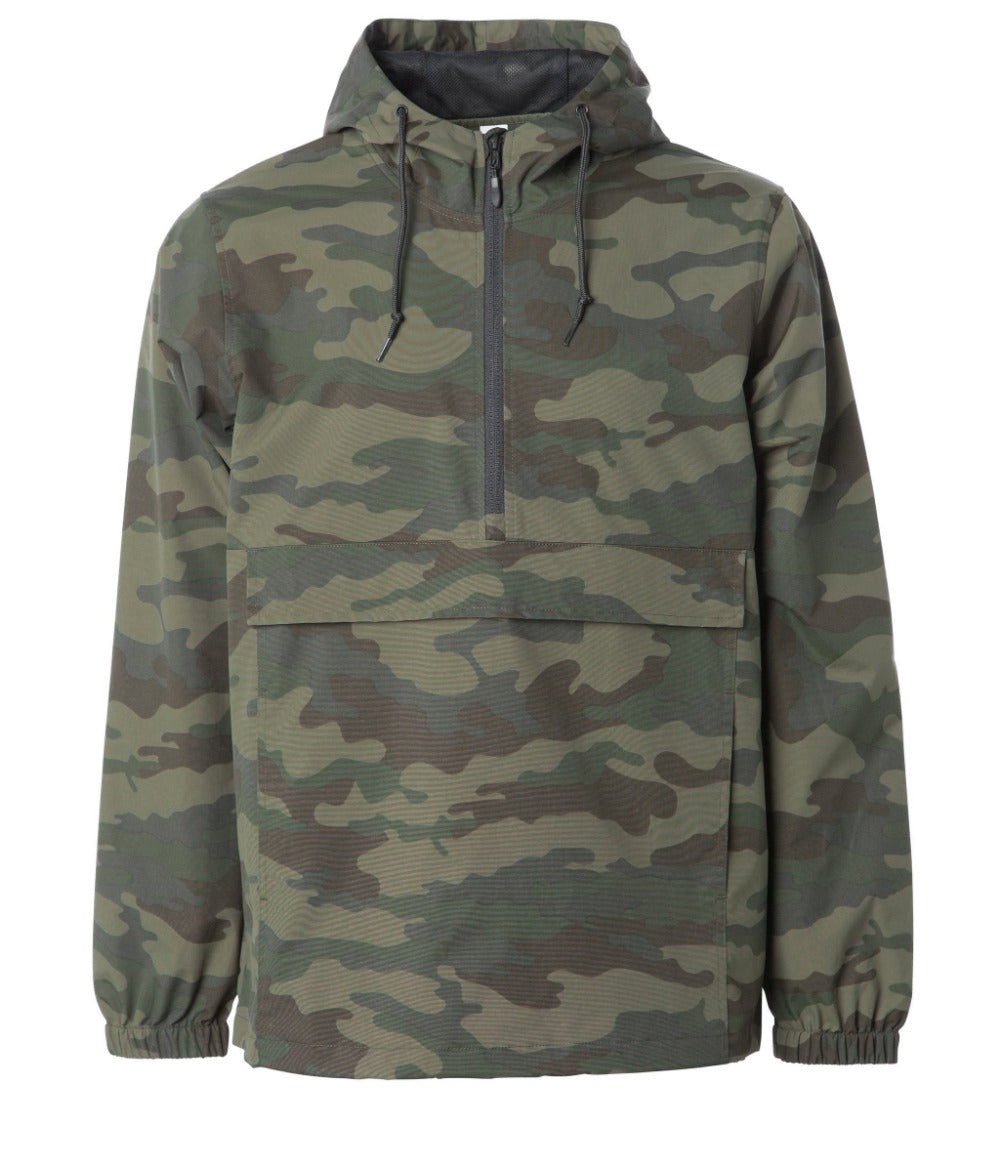 EXP94NAW - Water Resistant Windbreaker Anorak Jacket