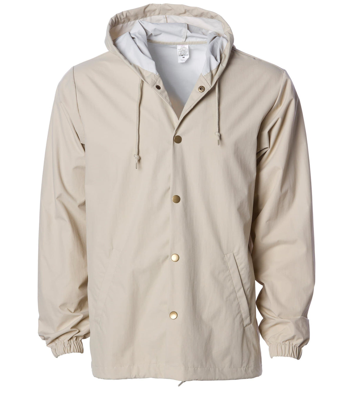EXP95NB - Water Resistant Hooded Windbreaker Coaches Jacket