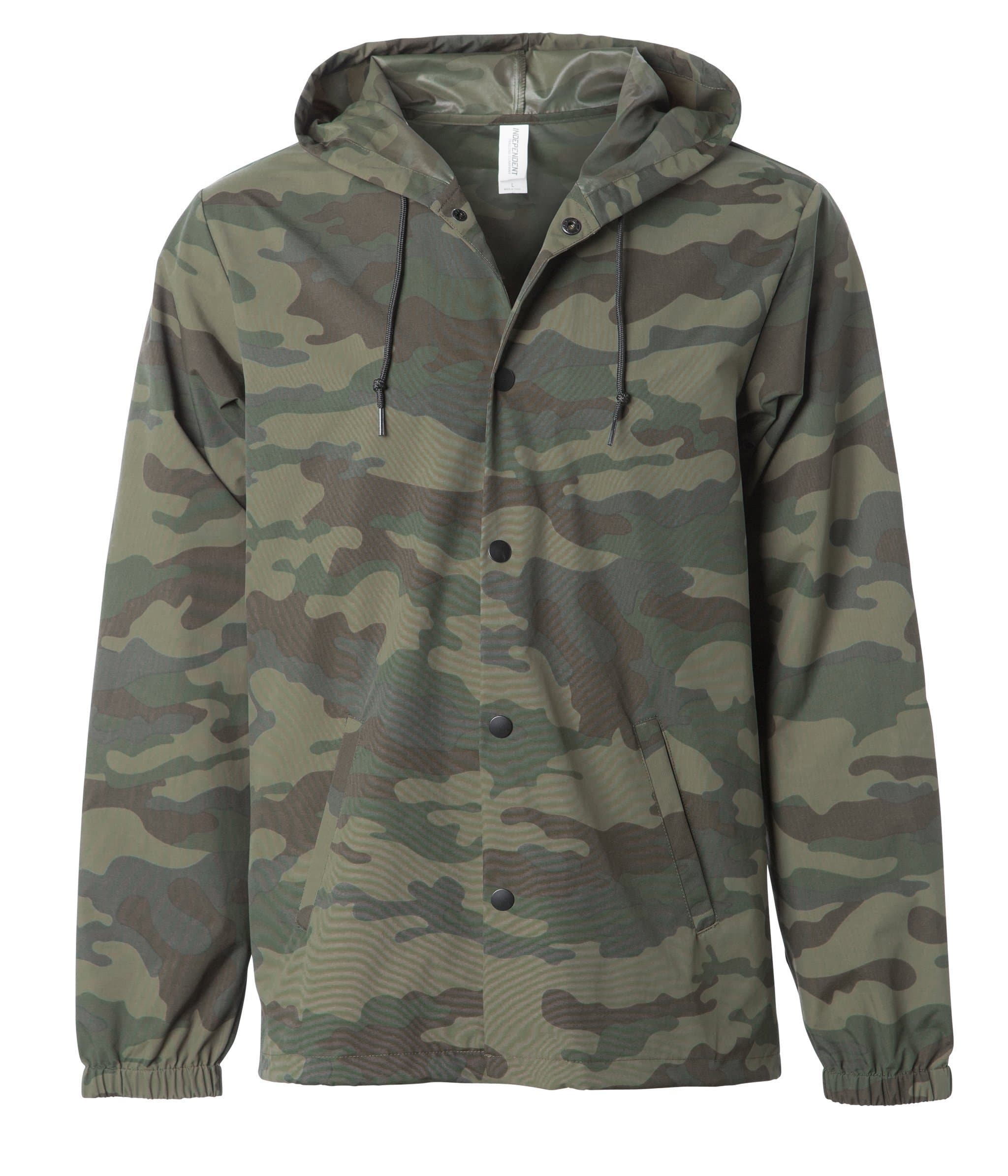 EXP95NB - Water Resistant Hooded Windbreaker Coaches Jacket