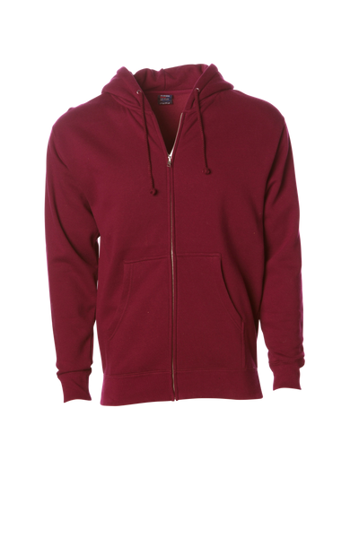 IND4000Z Men s Heavyweight Zip Hooded Sweatshirt