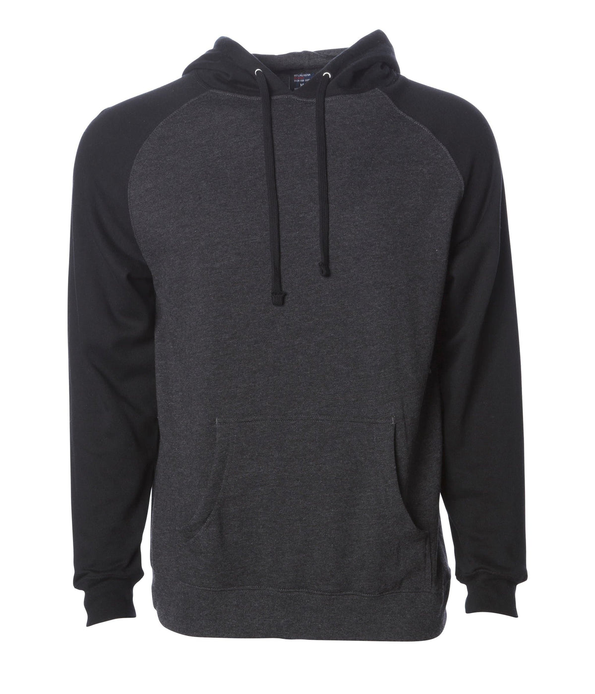 IND40RP - Raglan Hooded Pullover Sweatshirt