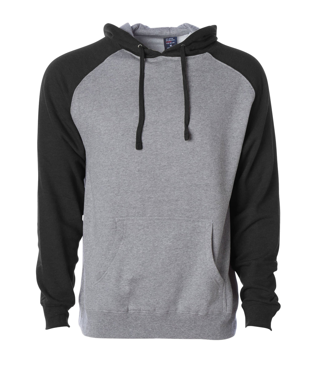 IND40RP - Raglan Hooded Pullover Sweatshirt