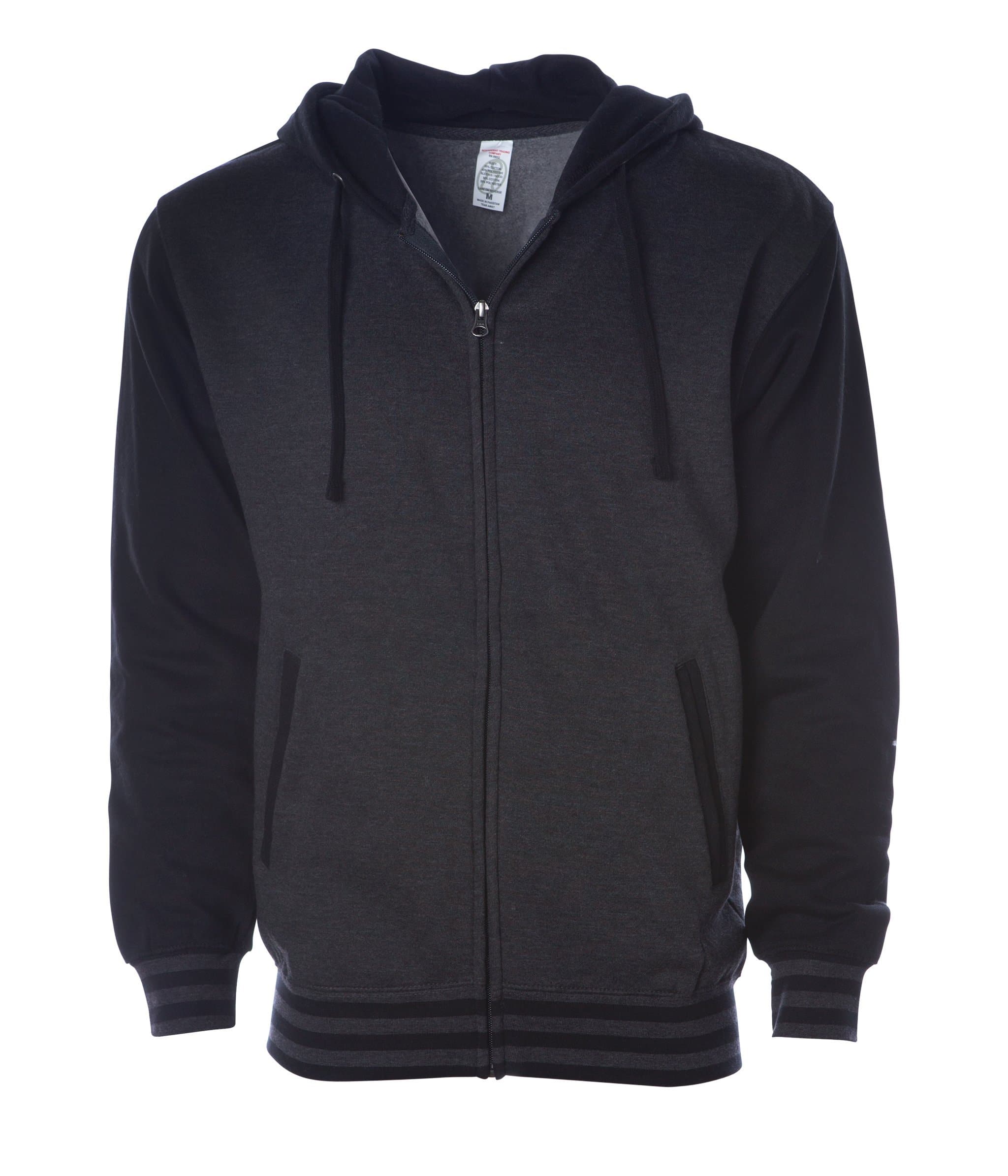 IND45UVZ - Unisex Heavyweight Varsity Zip Hood