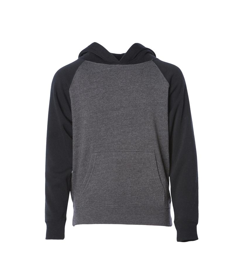 PRM10TSB - Toddler Lightweight Special Blend Raglan Hooded Pullover