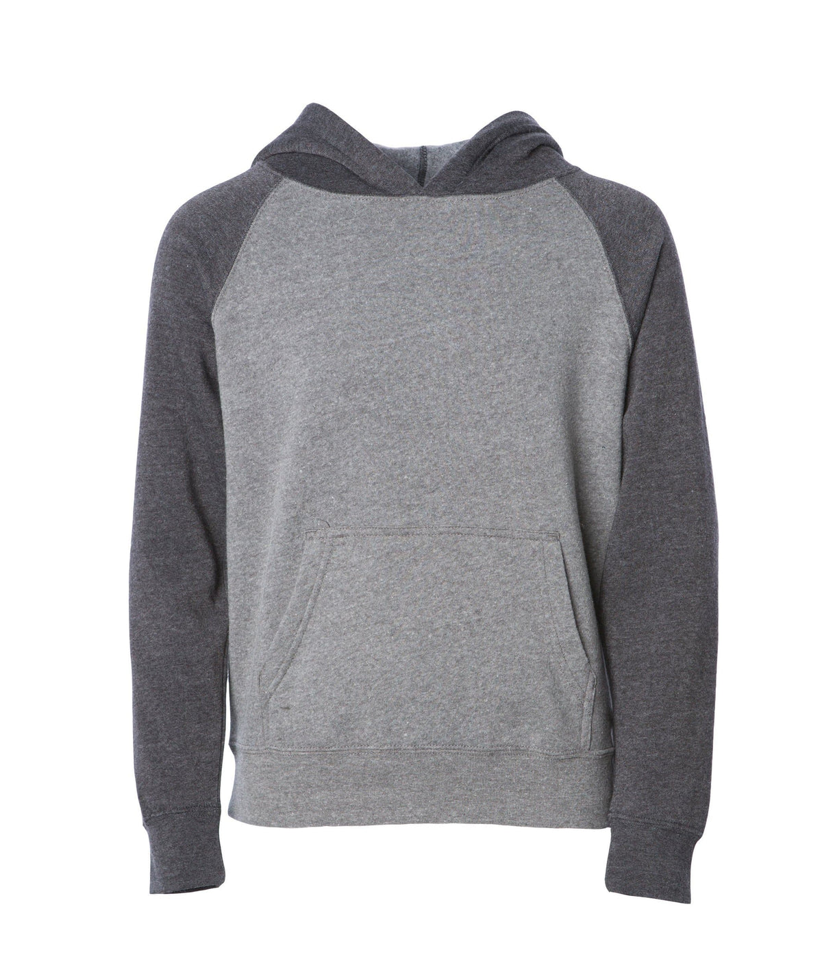 PRM15YSB - Youth Lightweight Special Blend Raglan Hooded Pullover