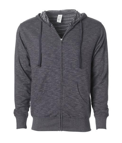 PRM22BZ - Men's Baja Stripe French Terry Zip Hood