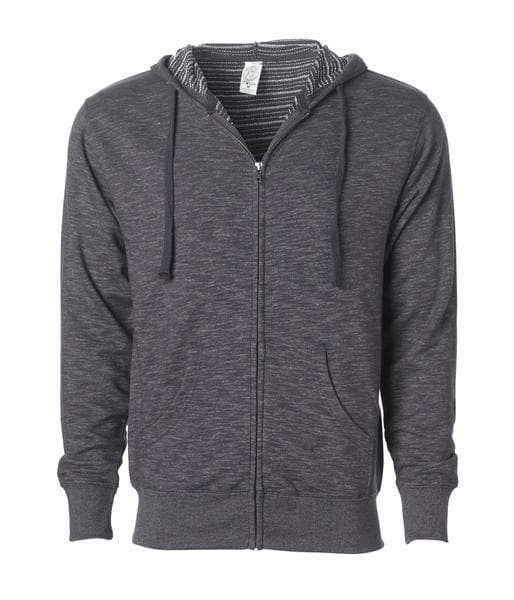 PRM22BZ - Men's Baja Stripe French Terry Zip Hood