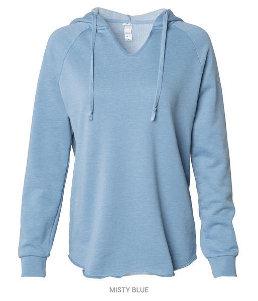 PRM2500 Women&#39;s California Wave Wash Hooded Pullover