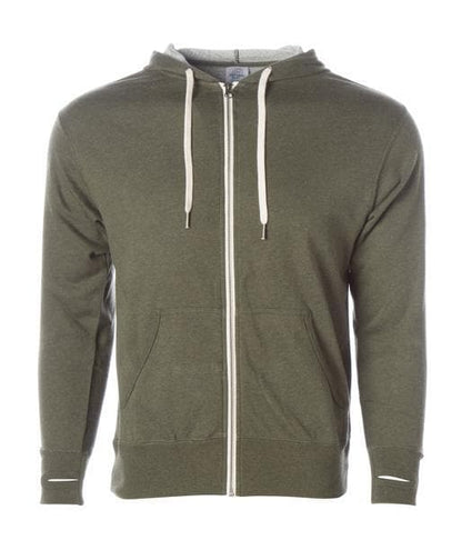 PRM90HTZ - Unisex French Terry Zip Hooded Sweatshirt