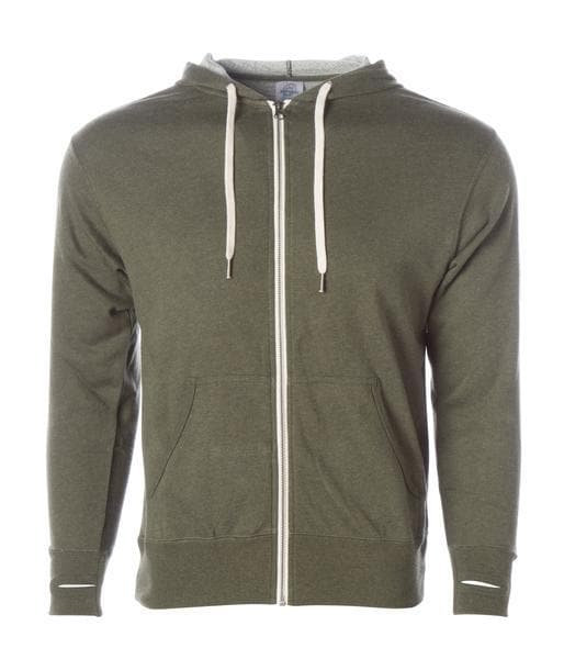 PRM90HTZ - Unisex French Terry Zip Hooded Sweatshirt