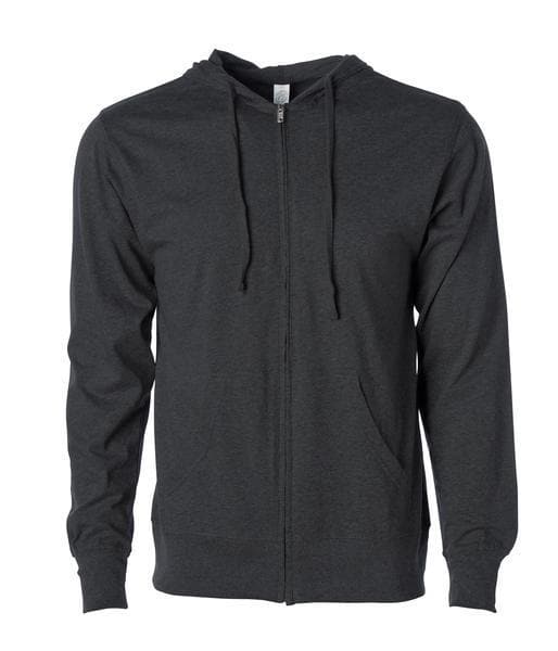 SS150JZ - Lightweight Jersey Zip Hood