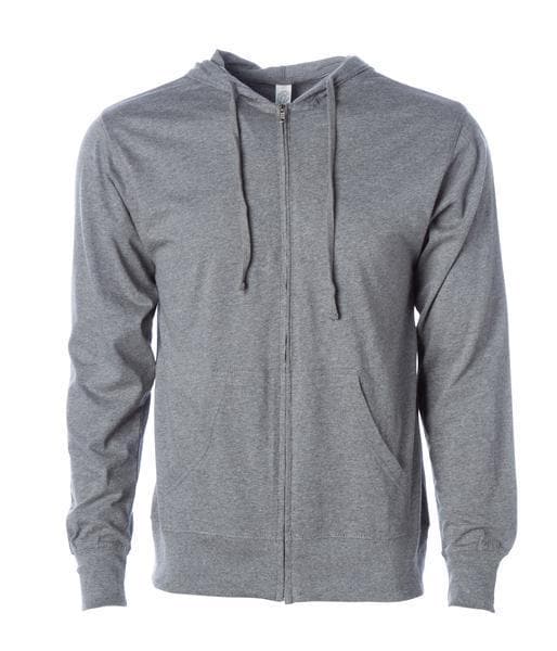 SS150JZ - Lightweight Jersey Zip Hood