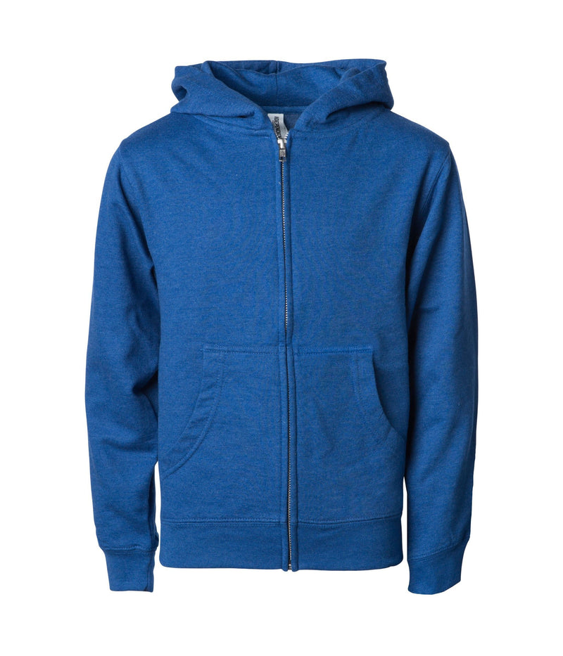 SS4001YZ - Youth Midweight Zip Hooded Sweatshirt