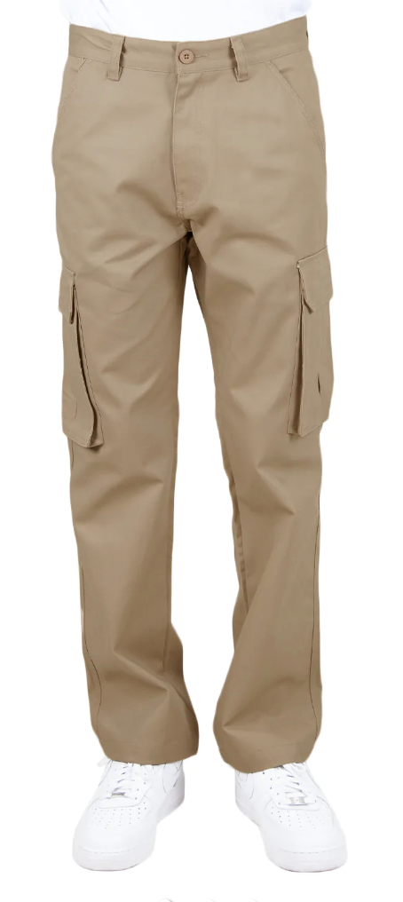 Twill Cargo Pants